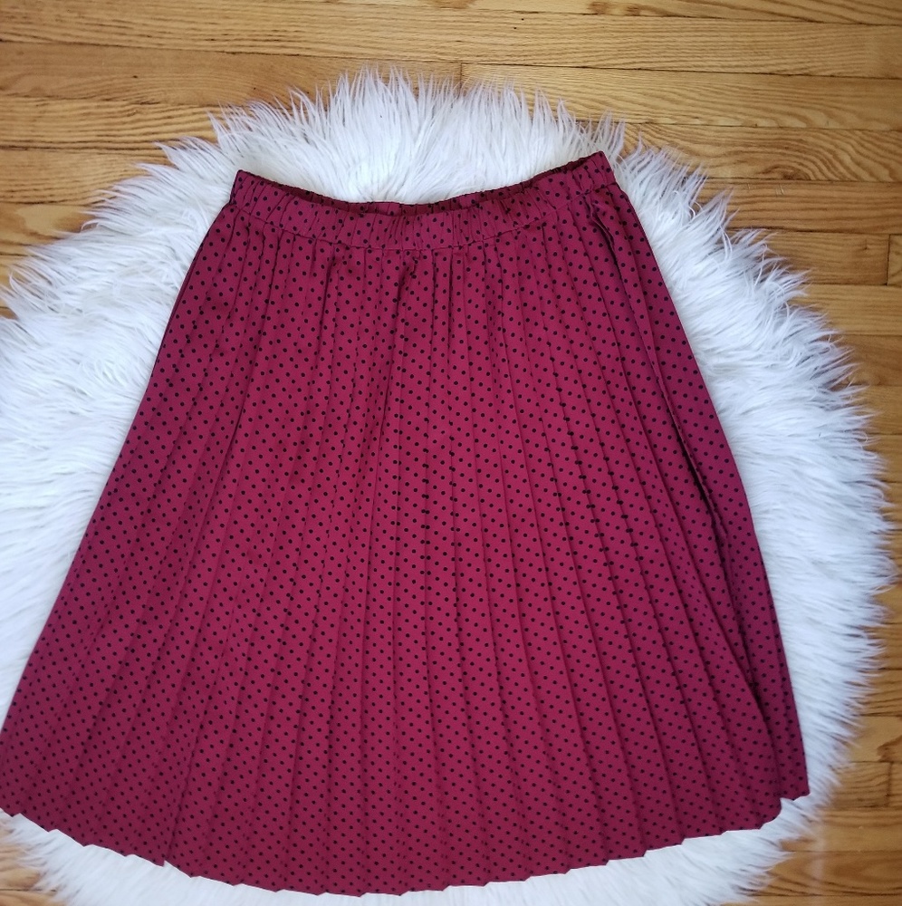 Karen Walker Midi Red Skirt